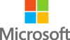Microsoft Logo with windows